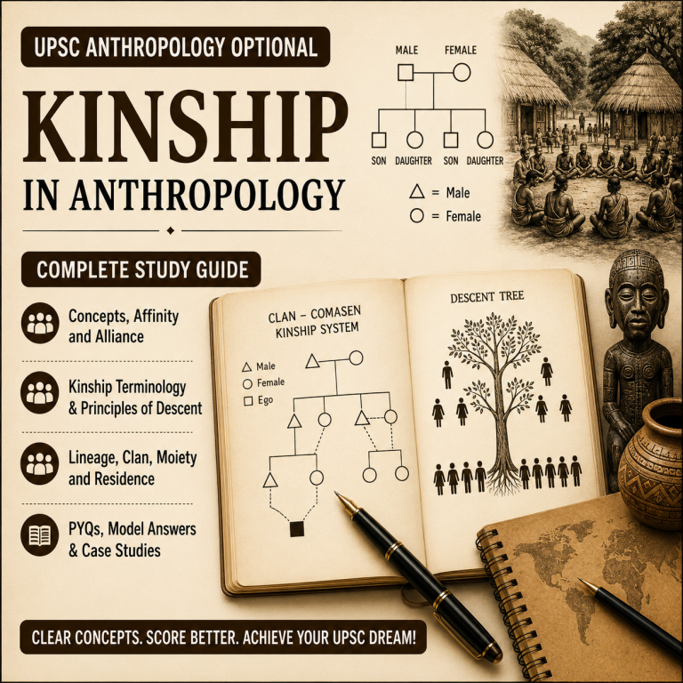 Kinship in Anthropology: Complete UPSC Anthropology Study Guide