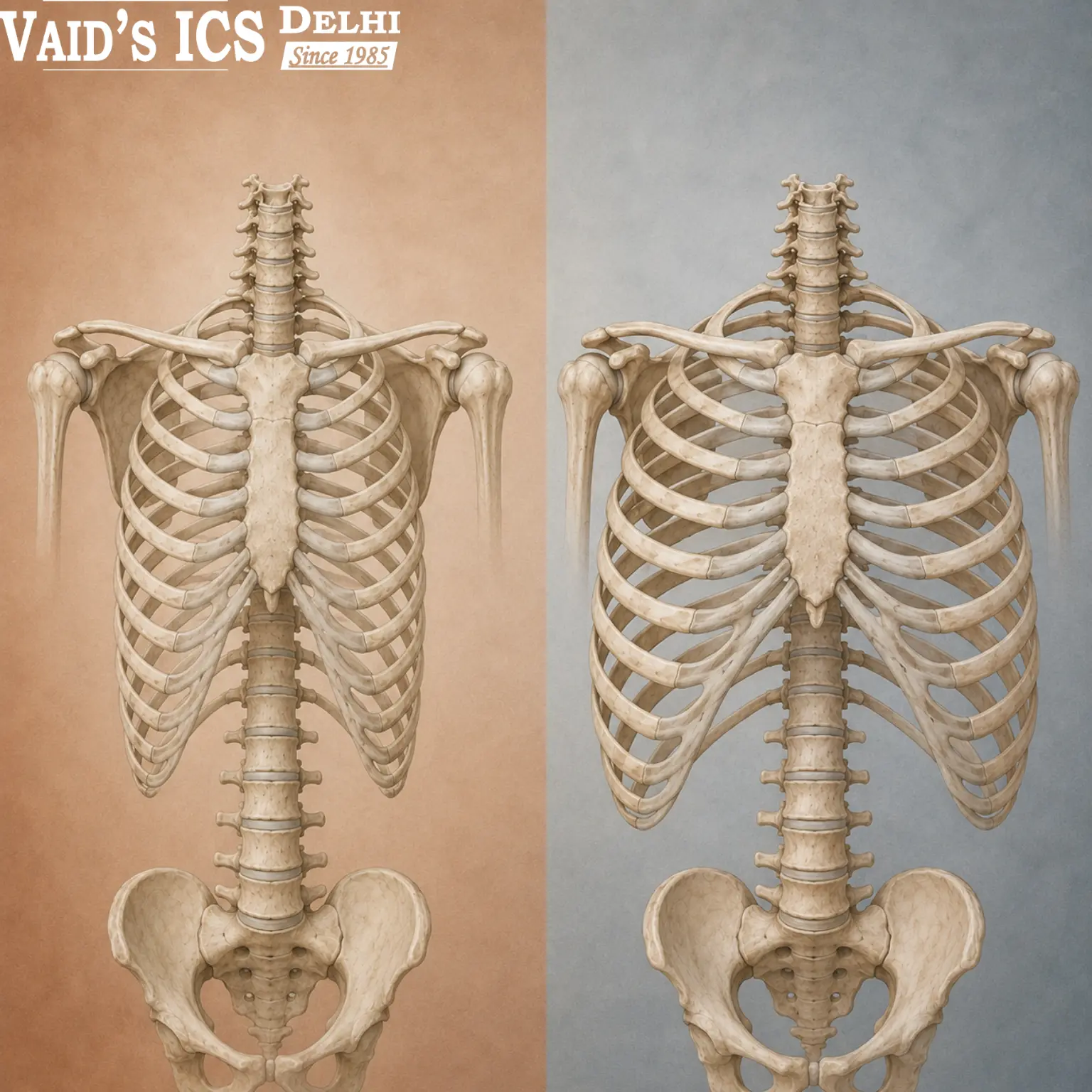Human ribcage shape and climate adaptation in biological anthropology