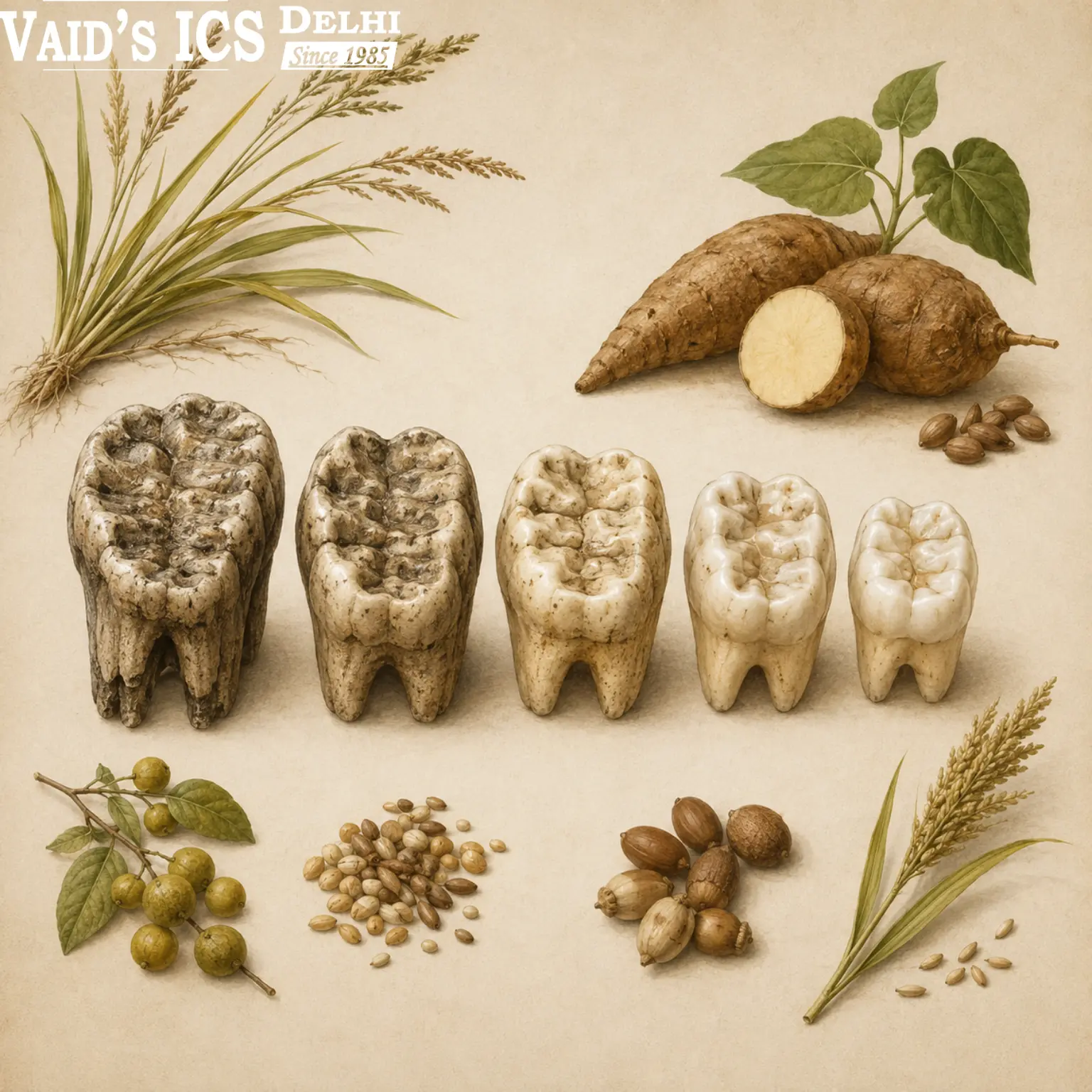Hominin dental evolution and dietary change in human evolution