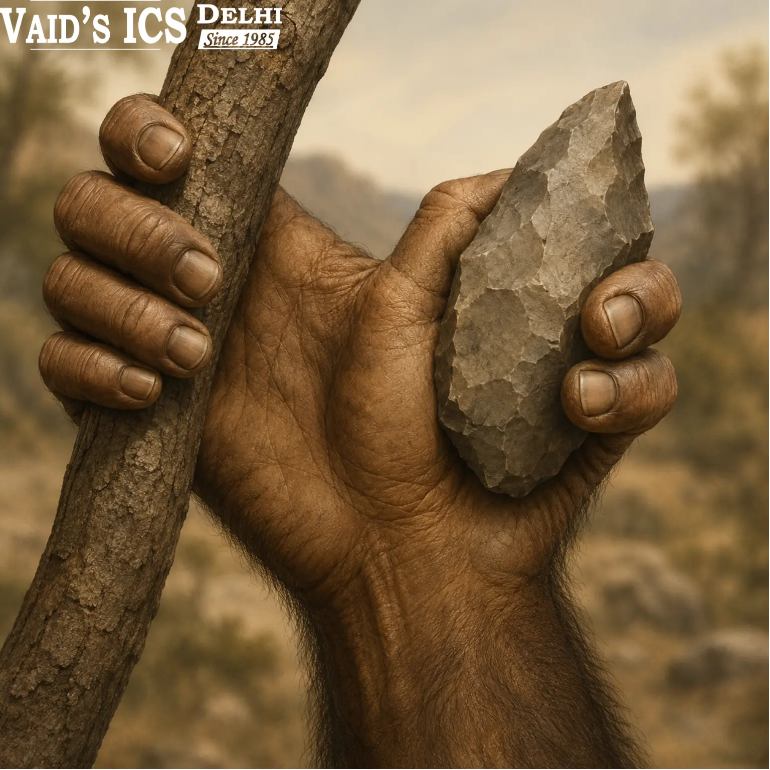 Early human hand adapted for both climbing and tool-making