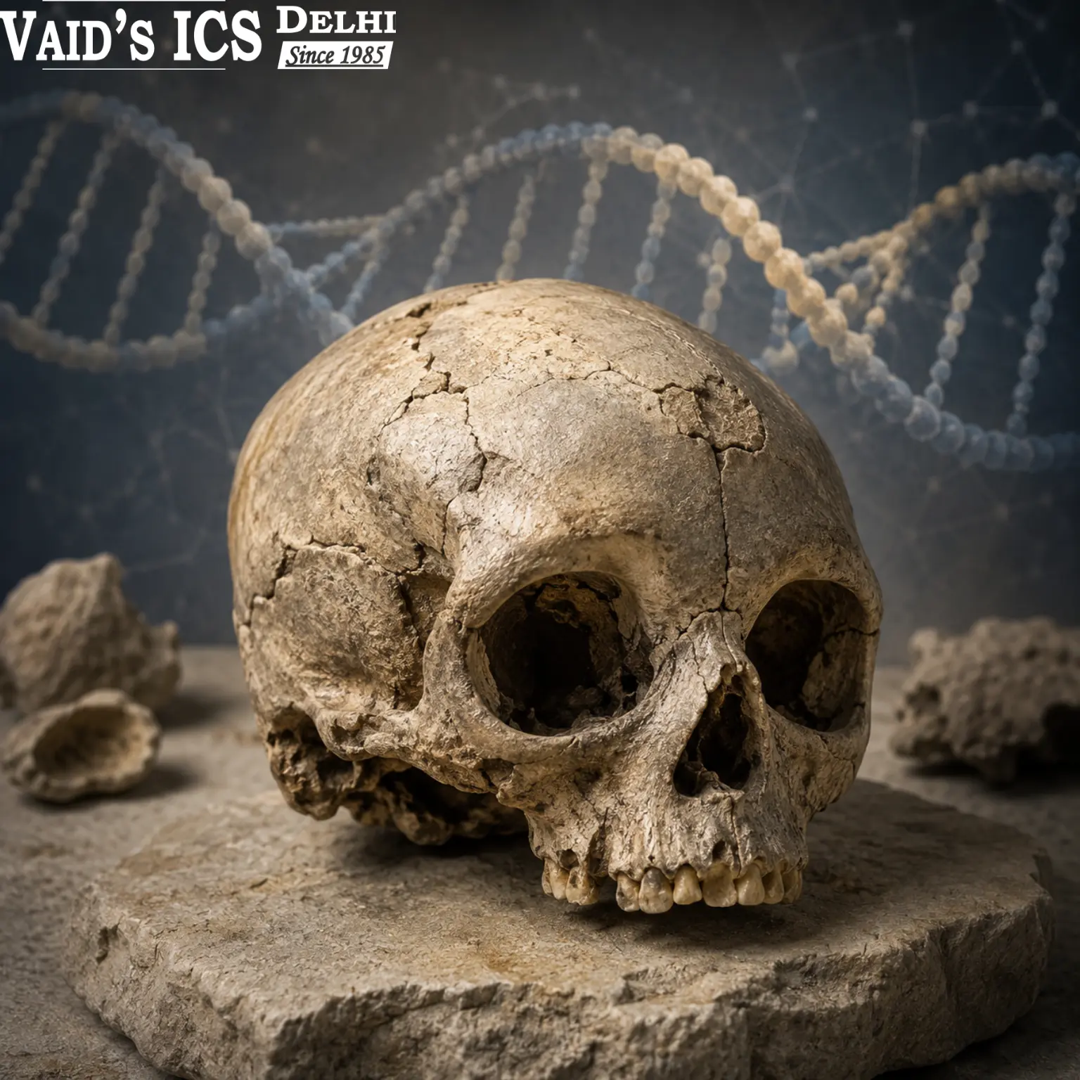 Skhul child fossil skull and the human–Neanderthal hybrid debate