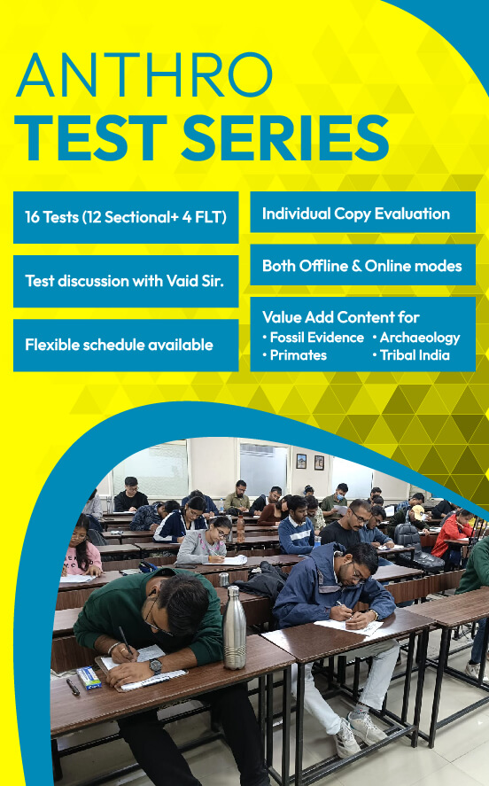 Anthropology Test Series cum Mentorship Programme