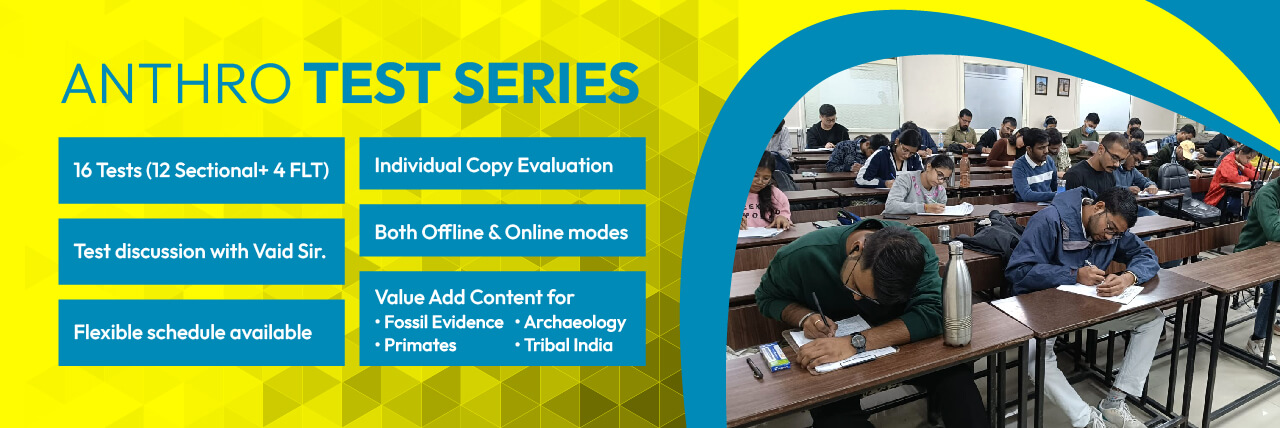 Anthropology Test Series cum Mentorship Programme