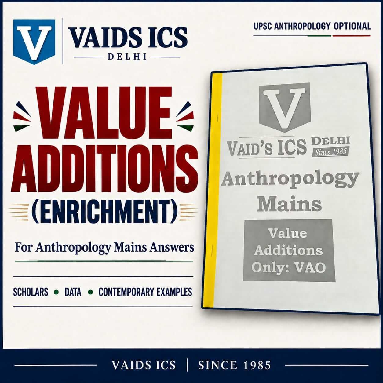 Anthropology Value Additions