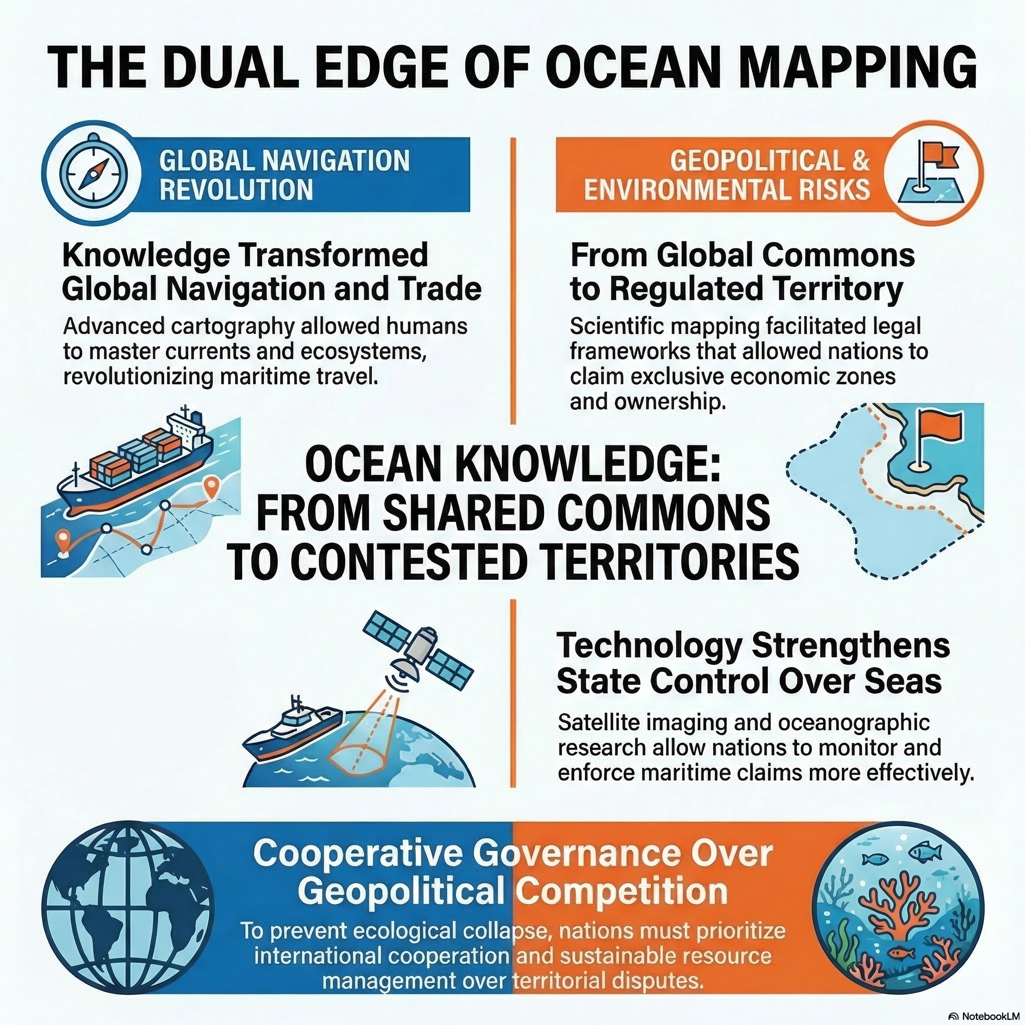 Mapping oceans gave humans knowledge – and the arrogance to claim seas as territory Mapping oceans gave humans knowledge – and the arrogance to claim seas as territory