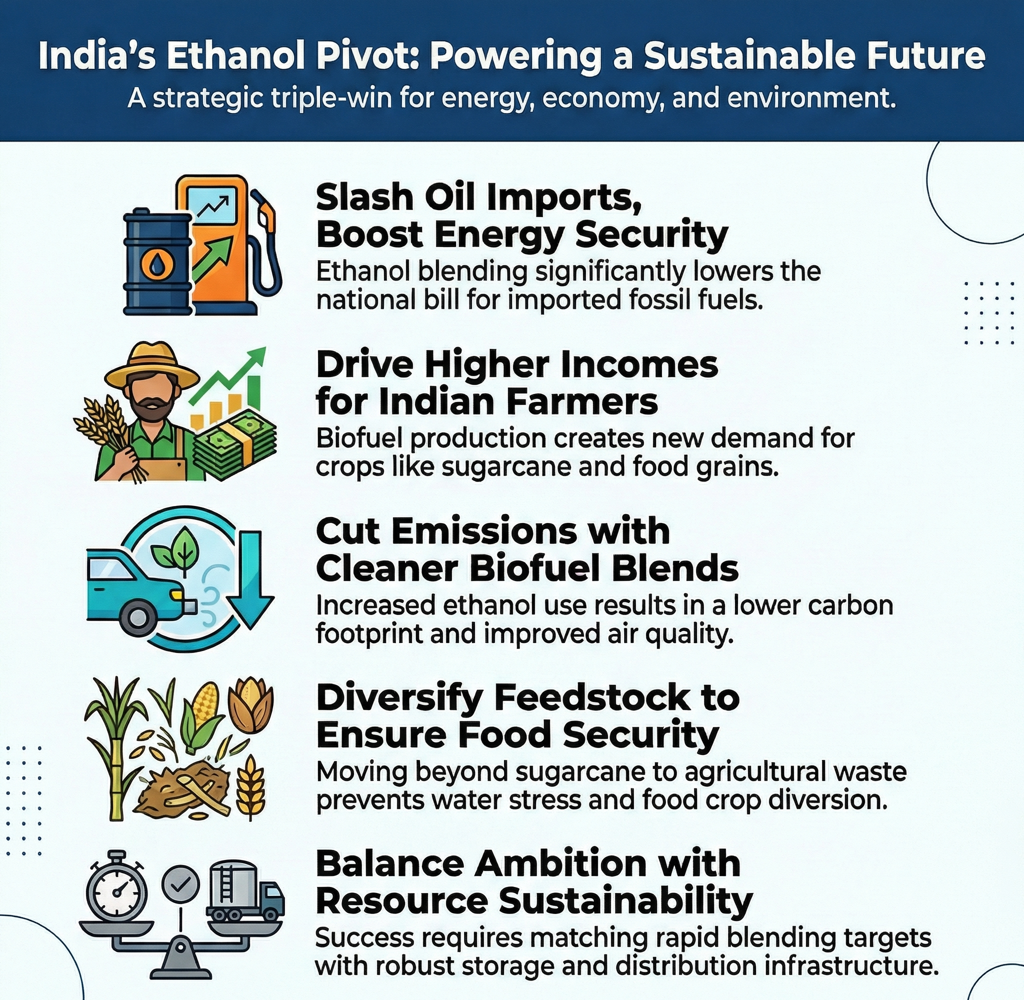 Why India must step on the gas with ethanol