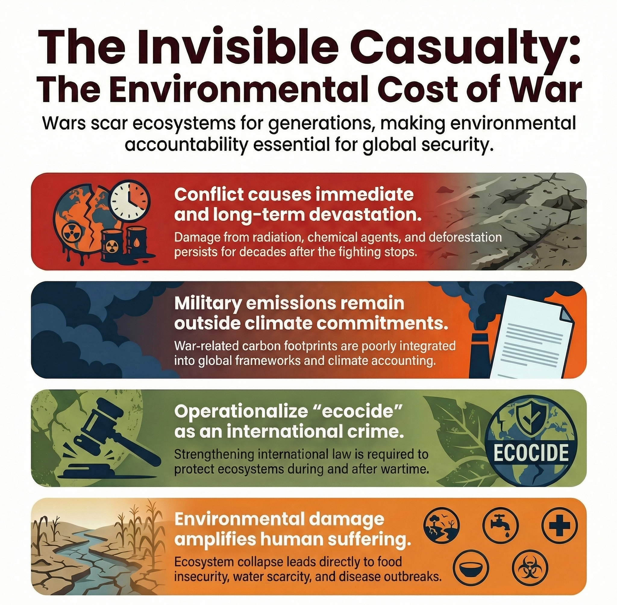 The Environmental Cost of Wars