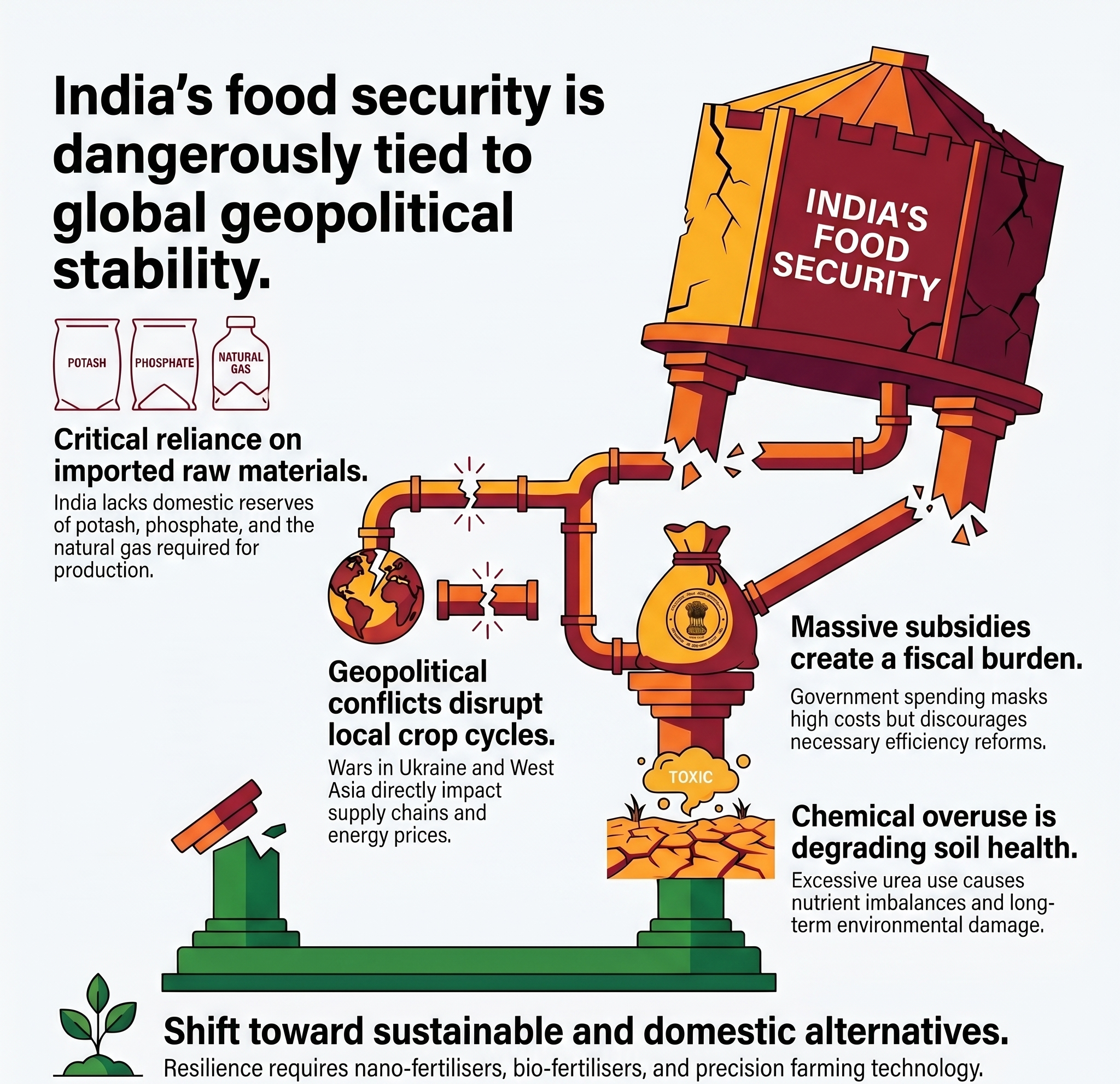 Hidden Fragility of India’s Fertiliser Economy Hidden Fragility of India’s Fertiliser Economy