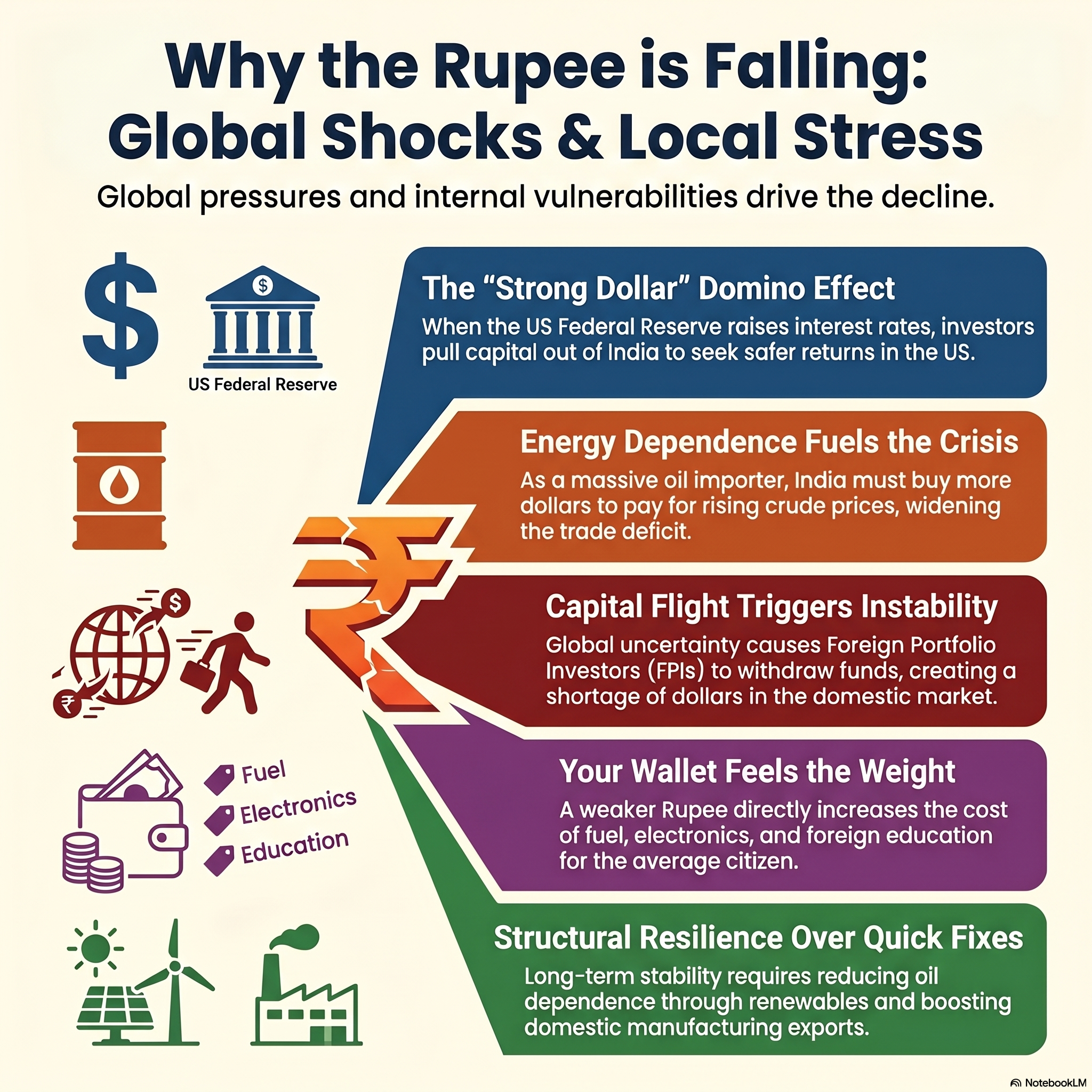 Why is the Indian Rupee Falling?