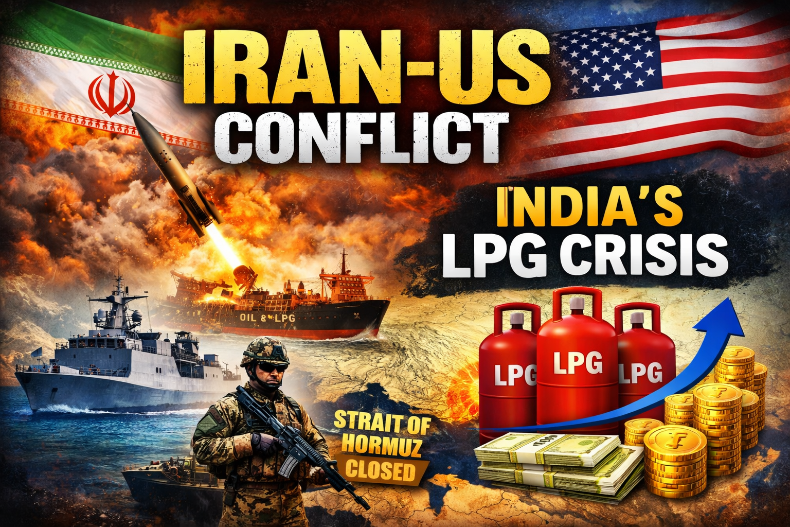 Iran–US Conflict and India’s Energy Security: Rising LPG Vulnerability Amid West Asian Crisis