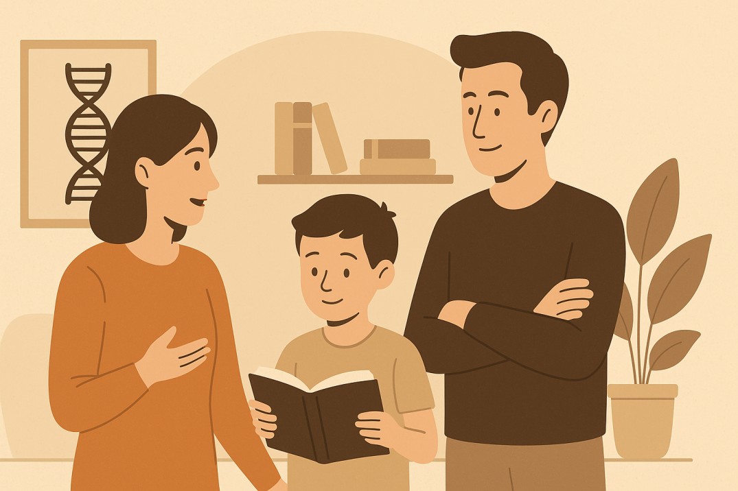 PARENTAL GENES INDIRECTLY INFLUENCE CHILD DEVELOPMENT