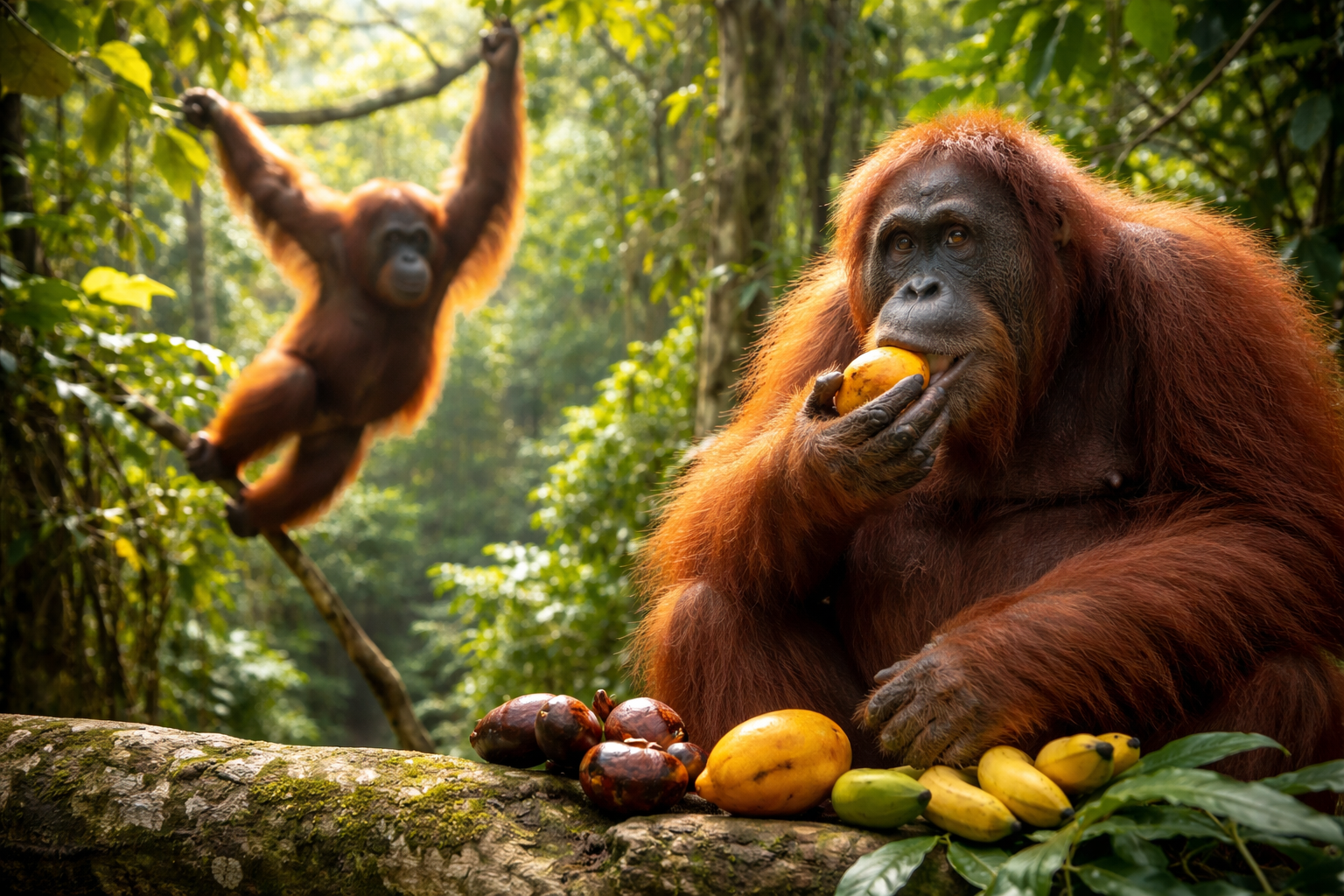 Orangutans Can Teach Us About Food, Fitness, and Metabolic Adaptation