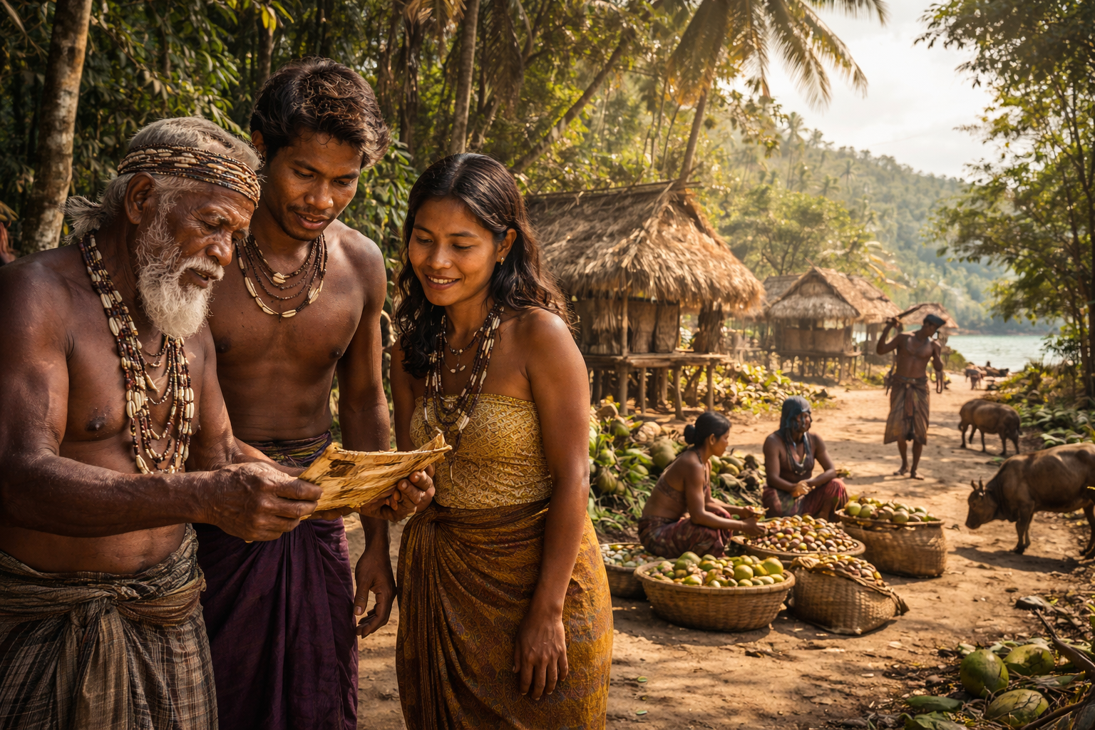 Nicobarese Linked to South and Southeast Asia Through Genomic Evidence