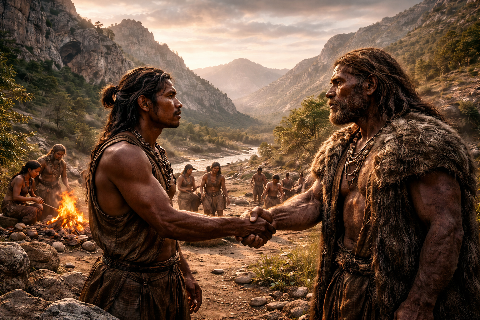 Where Modern Humans and Neanderthals Became One