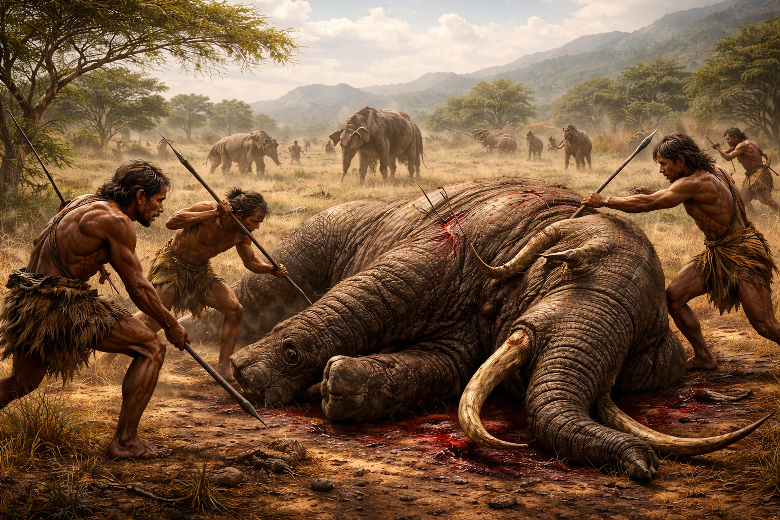 Early Humans Began Wiping Out Elephant Relatives 1.8 Million Years Ago