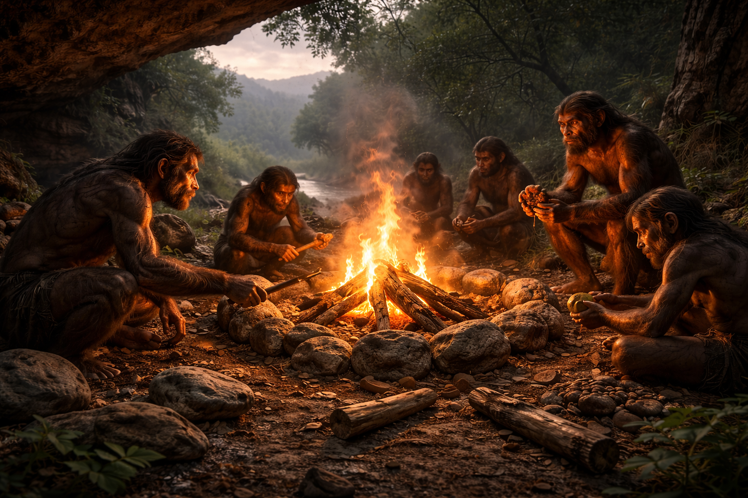 Early Humans and the Controlled Use of Fire: Evidence from 1 Million Years Ago