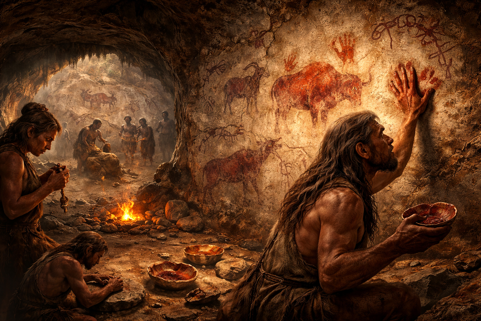 Archaeologists Discover the World’s Oldest Paintings—Made Long Before Humans Existed, and Eerily Sophisticated